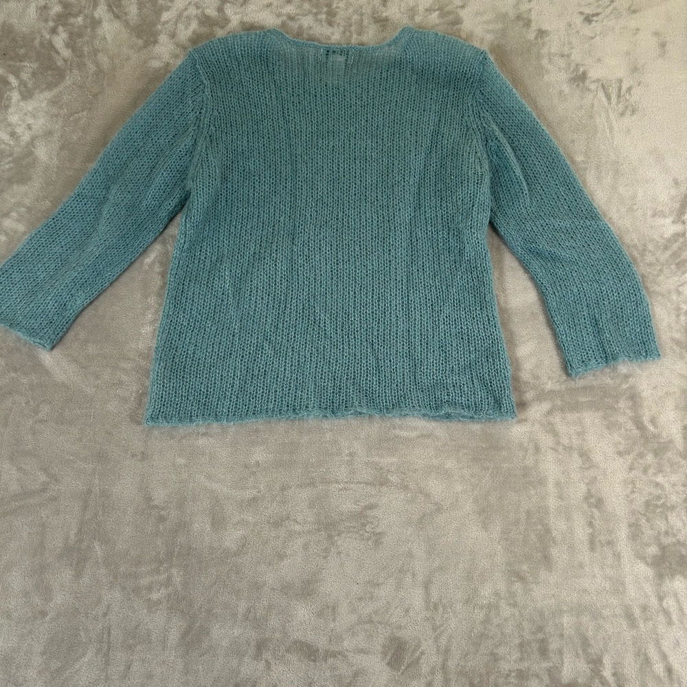 LL. Bean mohair blend knitted sweater - Picture 7 of 7
